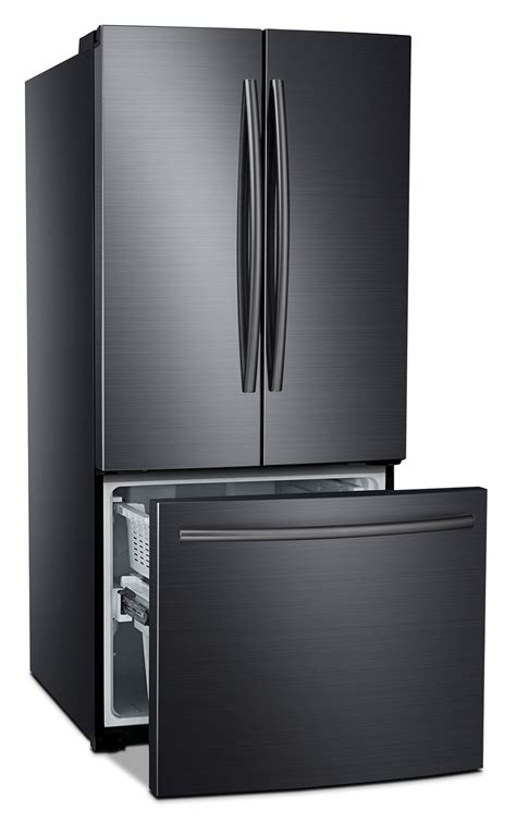 lowest priced black stainless refrigerator